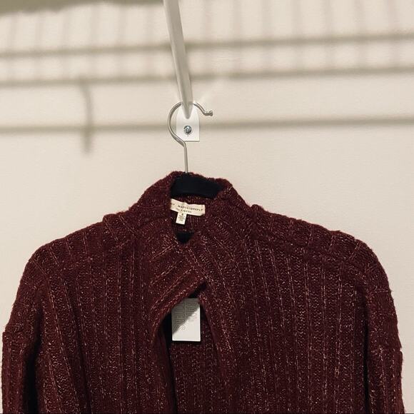 URBAN OUTFITTERS Truly Madly Deeply Chunky Knit Balloon Sleeve Cardigan Sweater - Picture 6 of 9